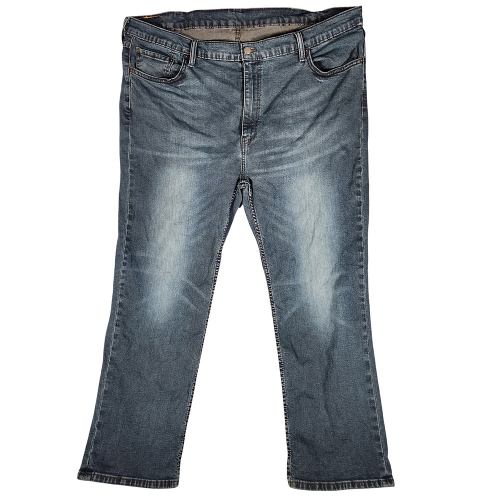 Levi's 541 Athletic Taper Jeans Mens 48x30 Blue Excellent Stretch Denim